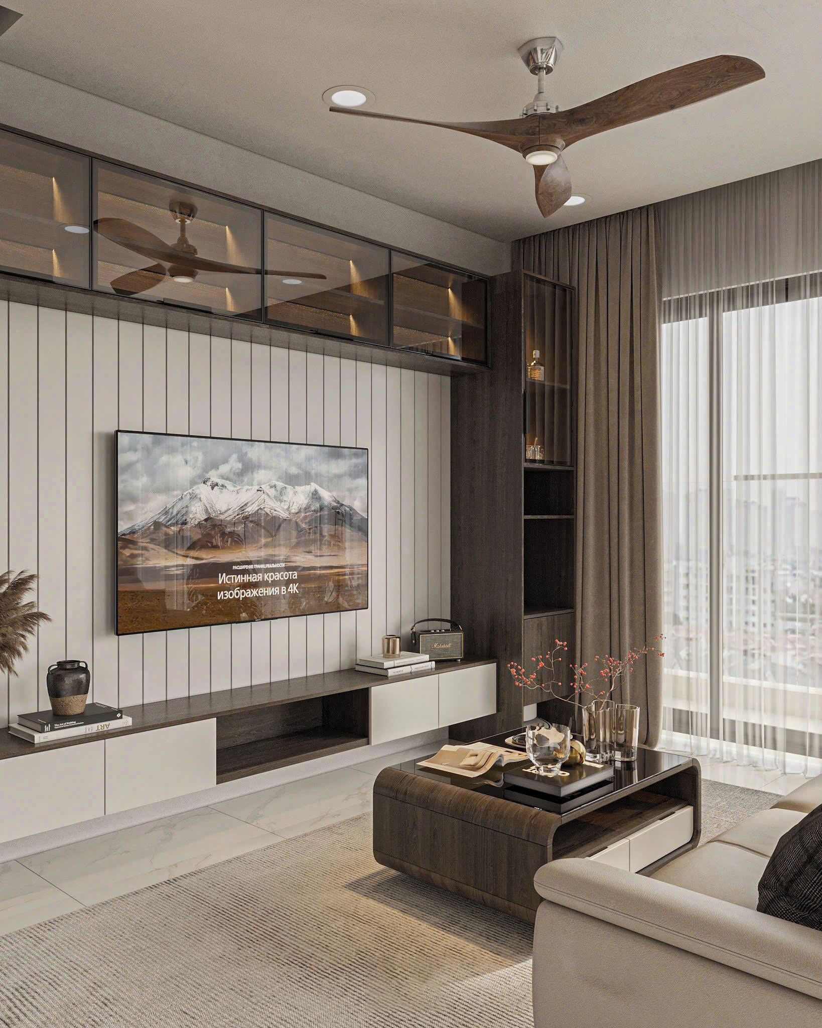 Rom – deluxe, 3 soverom, balkong, byutsikt | Minibar, individuelt dekorert, individuelt innredet og skrivebord