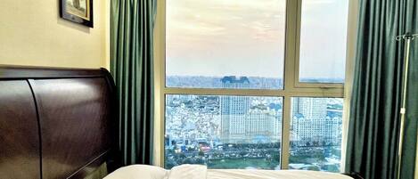 Superior Room, 2 Bedrooms, Balcony, City View | View from room