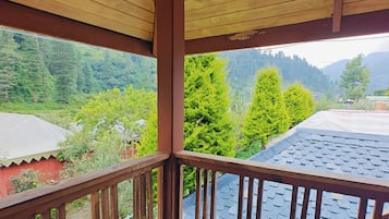 Cabaña Grand, vista al jardín