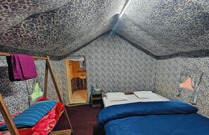 Tente Deluxe, vue sur le fleuve