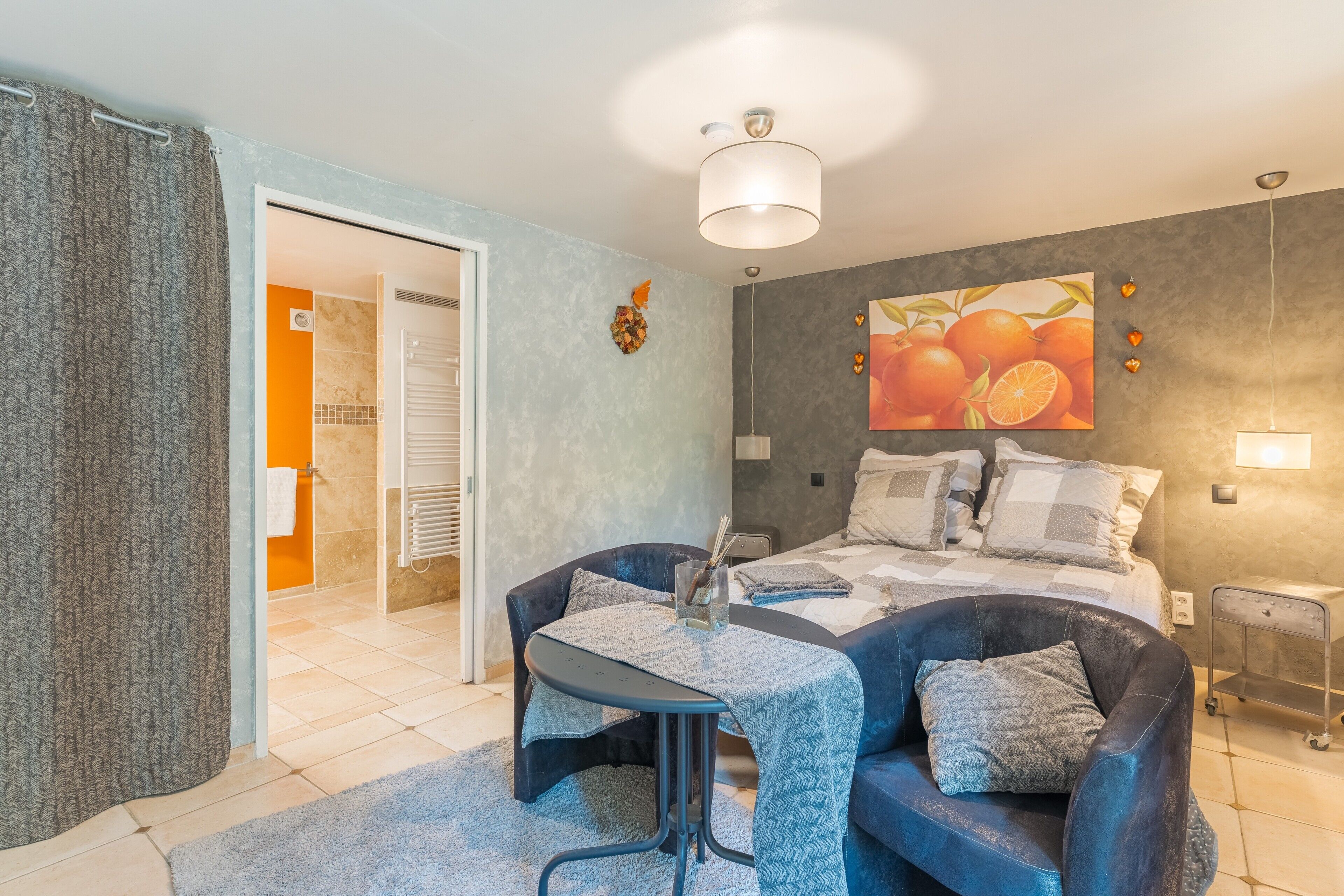 1 habitación, wifi, ropa de cama y acceso para silla de ruedas 