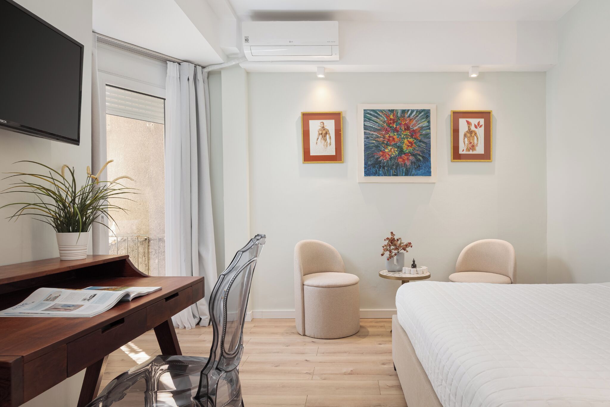 1 bedroom, iron/ironing board, travel crib, free WiFi