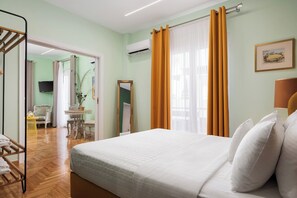 1 bedroom, iron/ironing board, travel crib, free WiFi