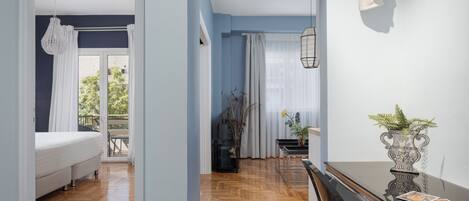 1 Schlafzimmer, Bügeleisen/Bügelbrett, Reisekinderbett, kostenloses WLAN