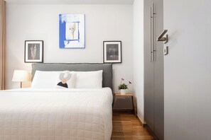 1 室のベッドルーム、アイロン / アイロン台、旅行用ベビーベッド、WiFi (無料)