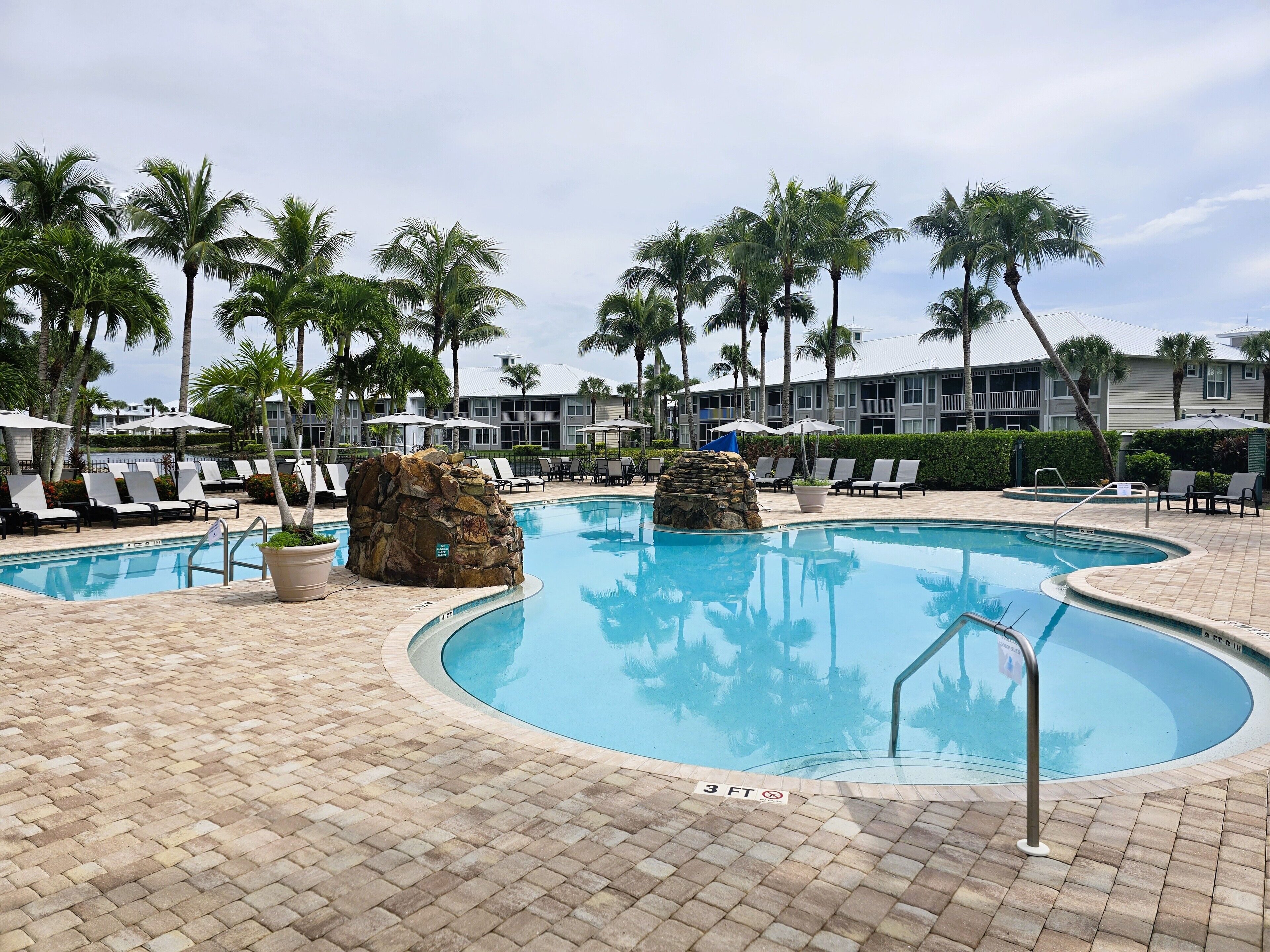 Una piscina climatizada