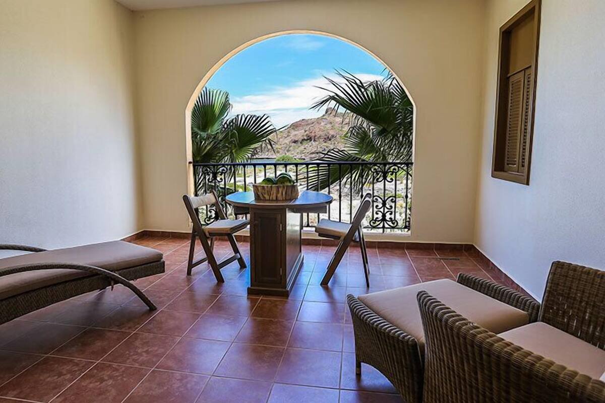 Standard Double Room, Partial Ocean View | Terrace/patio