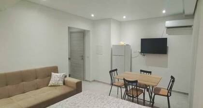 Beachfront Studio in Hergla – Stunning Sea View & Pool Access