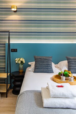 Apartamento | 1 quarto, ferros/tábuas de passar roupa, roupa de cama