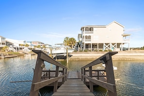 Marina - Mandolin Wind - Heated Pool, Canal-Front, Walk to Beach, Sleeps 16 (Ocean Isle Beach)