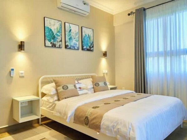 2 bedrooms, Internet, bed sheets