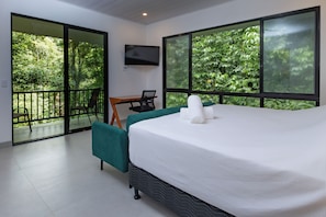 Deluxe Bungalow, Balcony, River View | Garden view