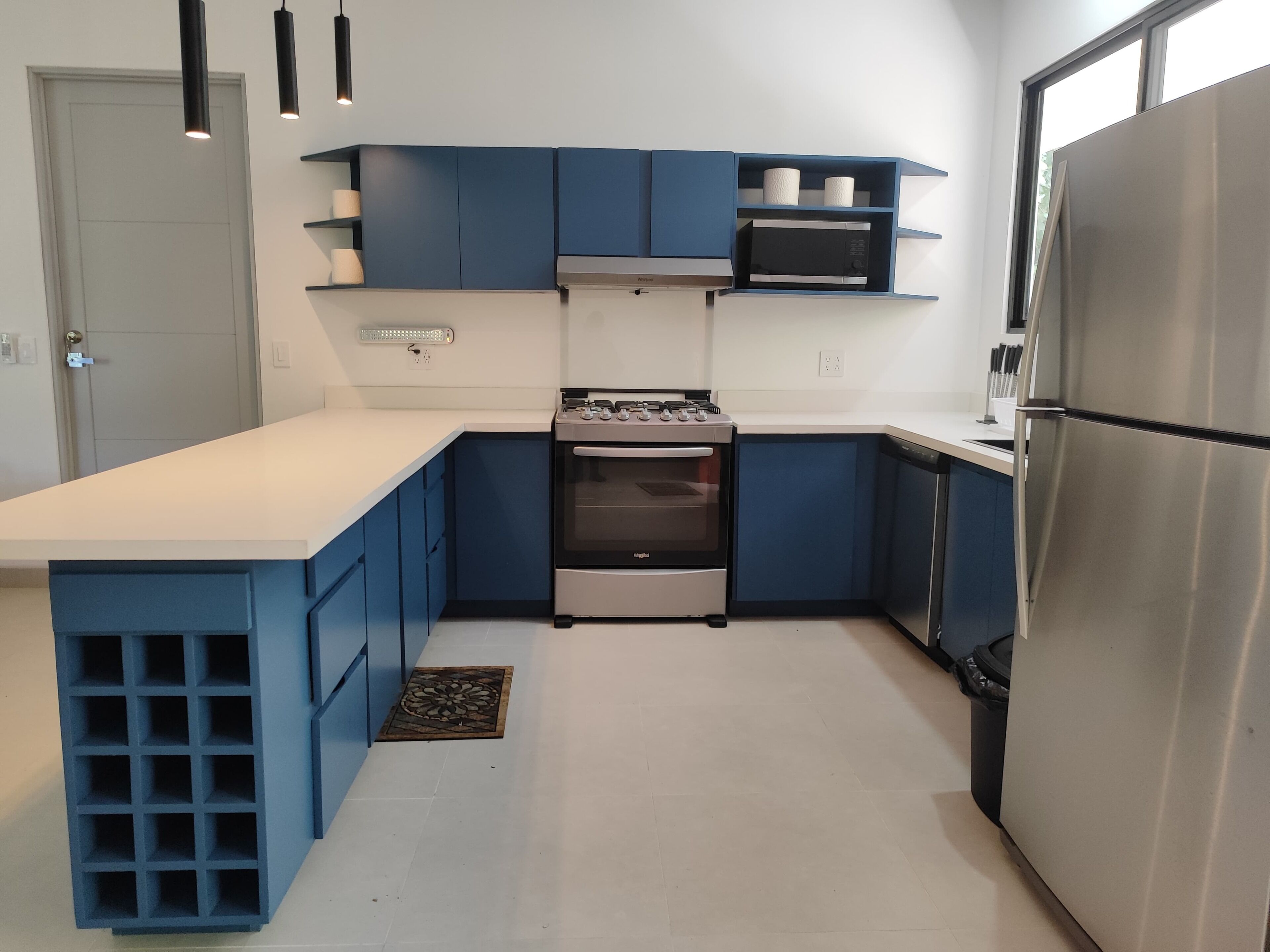 Bangalô luxo, sacada, vista para o rio | Cozinha privada