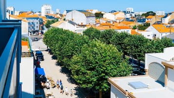 Vue depuis lâhĂ©bergement