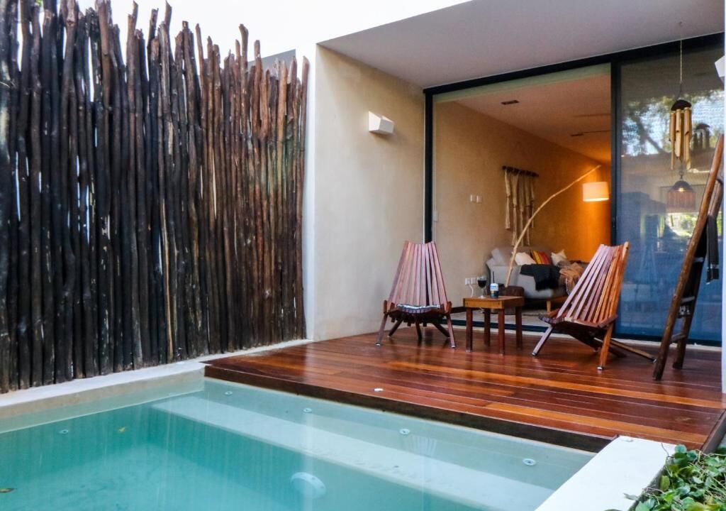 Departamento, 2 habitaciones, patio, vista al patio | Terraza o patio