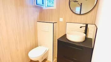 Douche, papier toilette