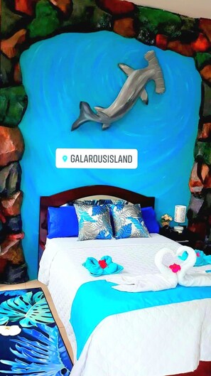 2 makuuhuonetta, silitysrauta/-lauta, Wi-Fi, vuodevaatteet