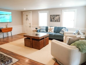 TV connectée, cheminée