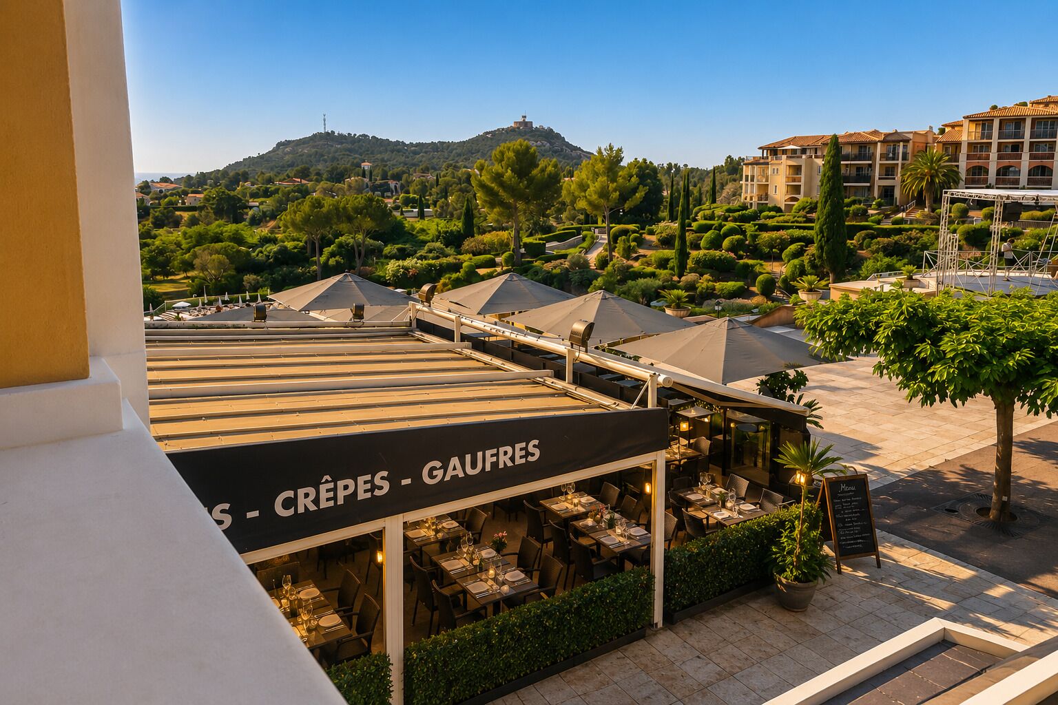 Restaurante al aire libre
