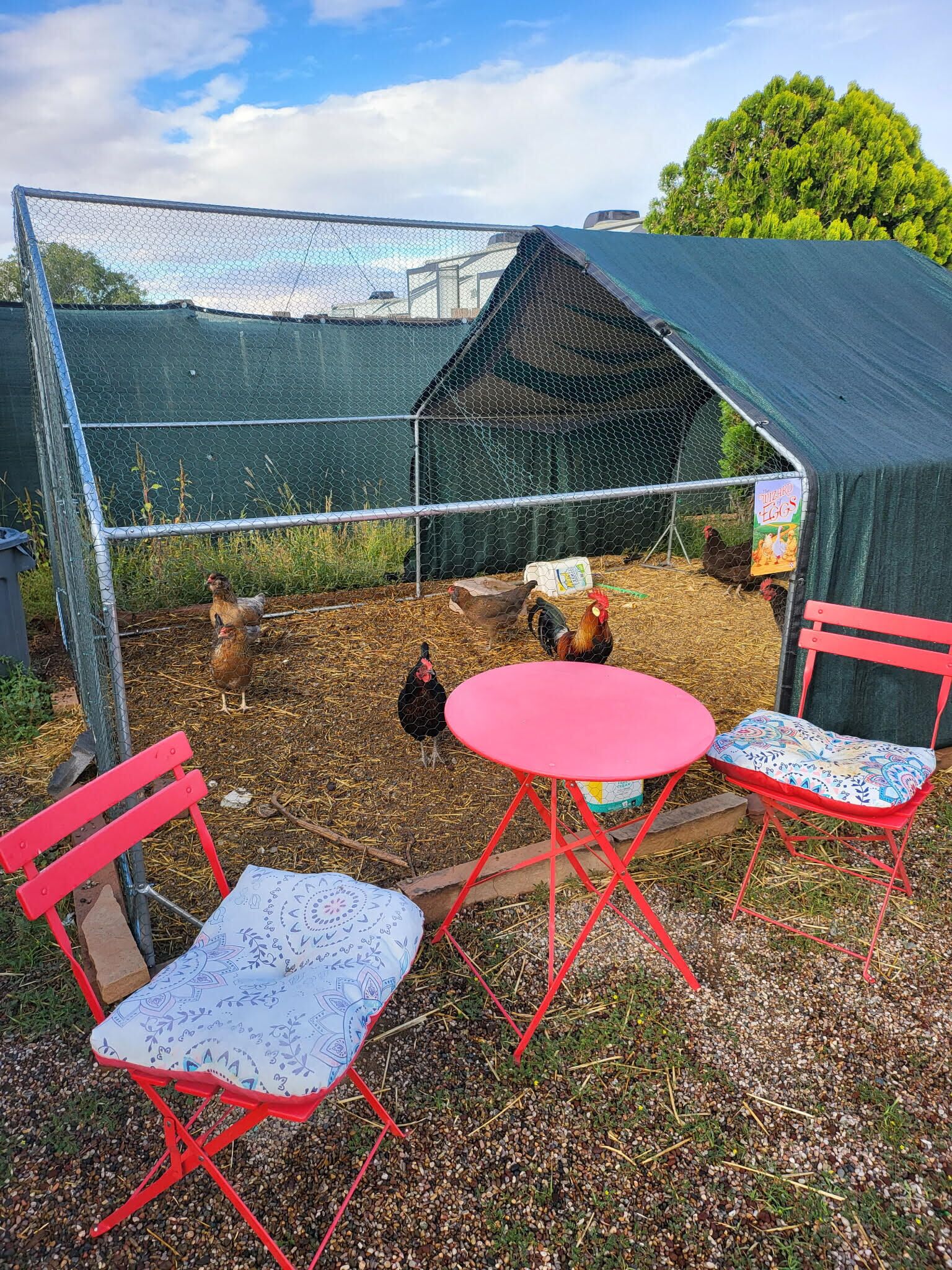Enceinte de l’hébergement