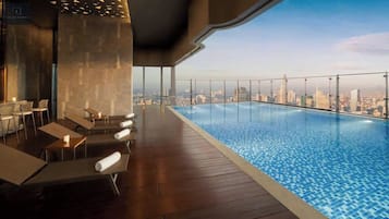 Rooftop pool