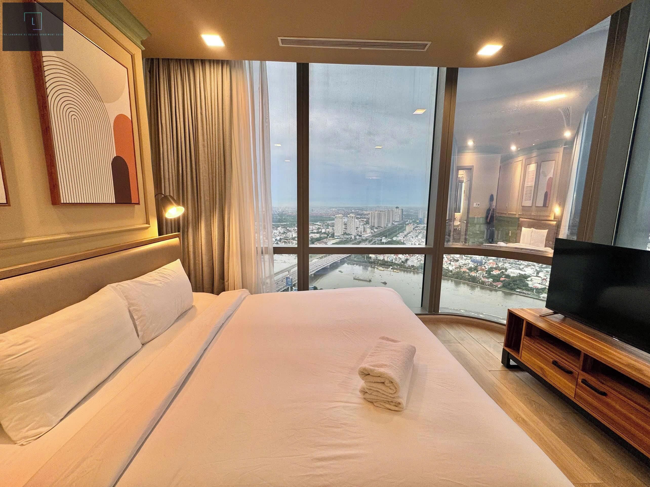 Premium-lejlighed - 3 soveværelser - ikke-ryger - byudsigt | Skrivebord, gratis Wi-Fi, sengetøj