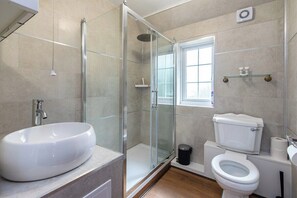 Shower, hair dryer