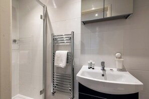 Shower, hair dryer