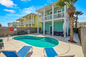 Pool - 3 Story Home,Private Bool,Walk to Beach,Sleeps 14! (Panama City Beach)