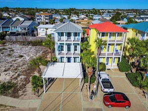 Exterior - 3 Story Home,Private Bool,Walk to Beach,Sleeps 14! (Panama City Beach)