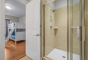 Shower, hair dryer