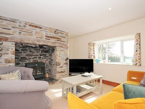 Fireplace - Rosewin Farmhouse (Wadebridge)