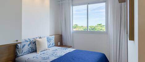 2 habitaciones y ropa de cama