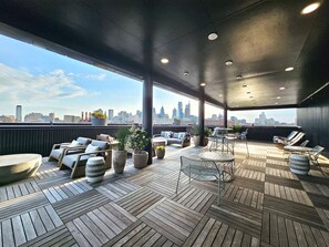 Terrace/patio - 2 BR in the heart of an old city (Philadelphia)