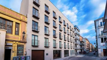 Fassade der Unterkunft