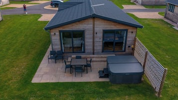 Vue depuis lâhĂ©bergement