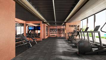 Fitnessbereich innen