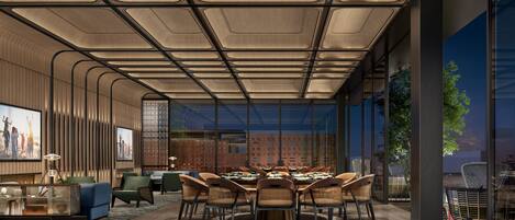 2 restaurants, breakfast served