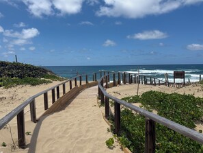 Beach nearby