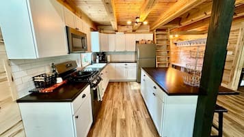 Microwave, oven, stovetop