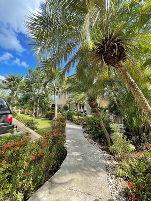 Overnattingsstedets uteområder