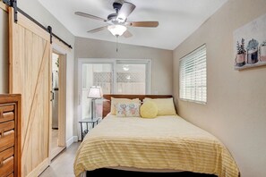 1 bedroom, iron/ironing board, Internet, bed sheets