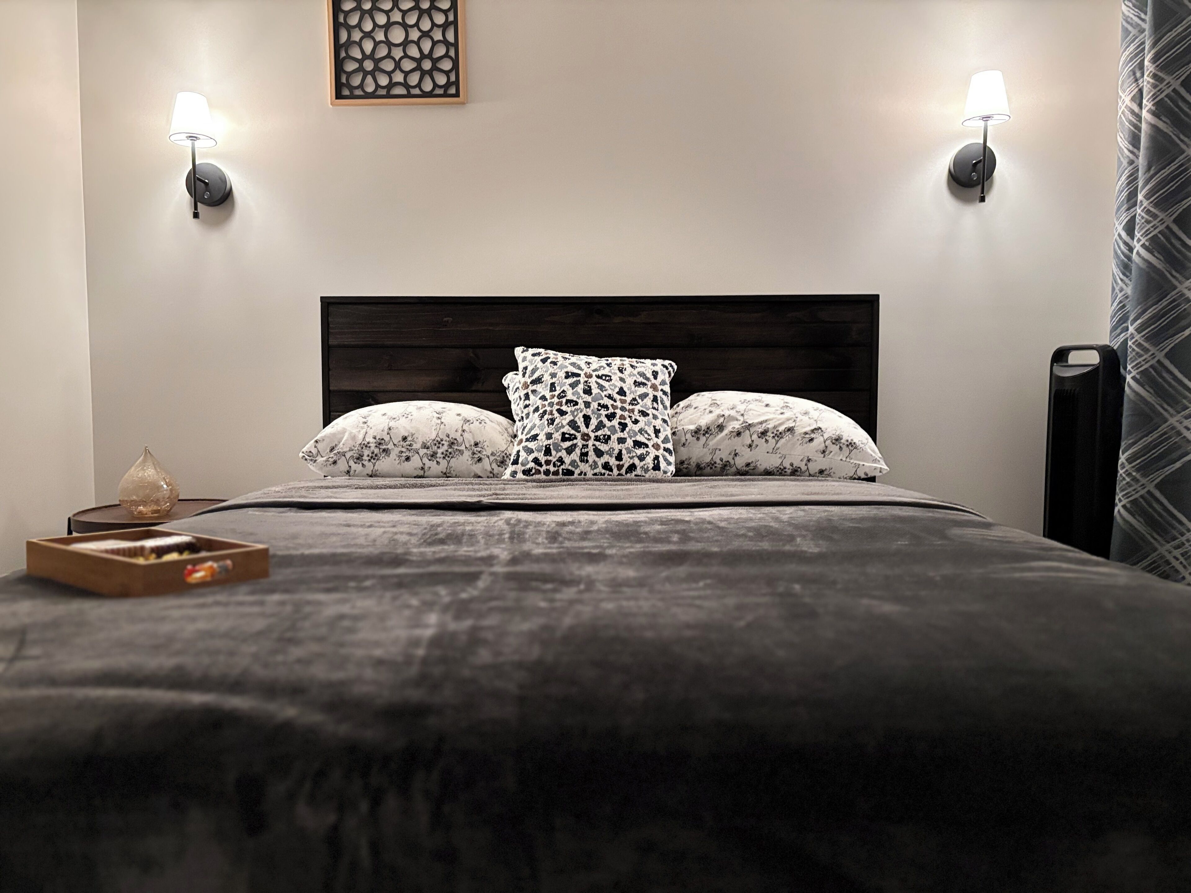 1 dormitorio, tabla de planchar con plancha, wifi gratis y ropa de cama