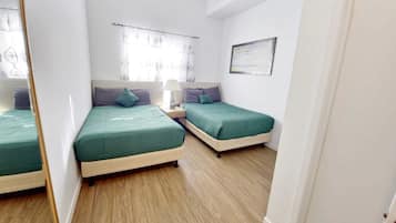 2 bedrooms, iron/ironing board, free WiFi, bed sheets