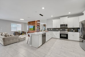 Microwave, oven, dishwasher