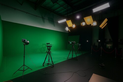Brightlight Studio Led Wall, Chroma Key, Photography Studio,Editing&Mack-up Room