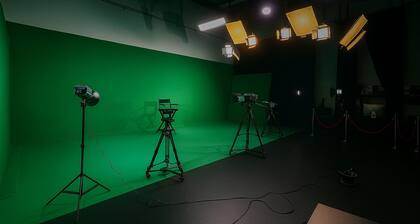Brightlight Studio Led Wall, Chroma Key, Photography Studio,Editing&Mack-up Room