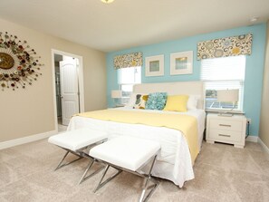 5 bedrooms, WiFi, bed sheets