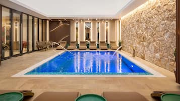 Indoor pool, outdoor pool
