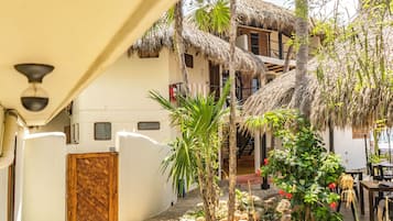 Blick von der Unterkunft